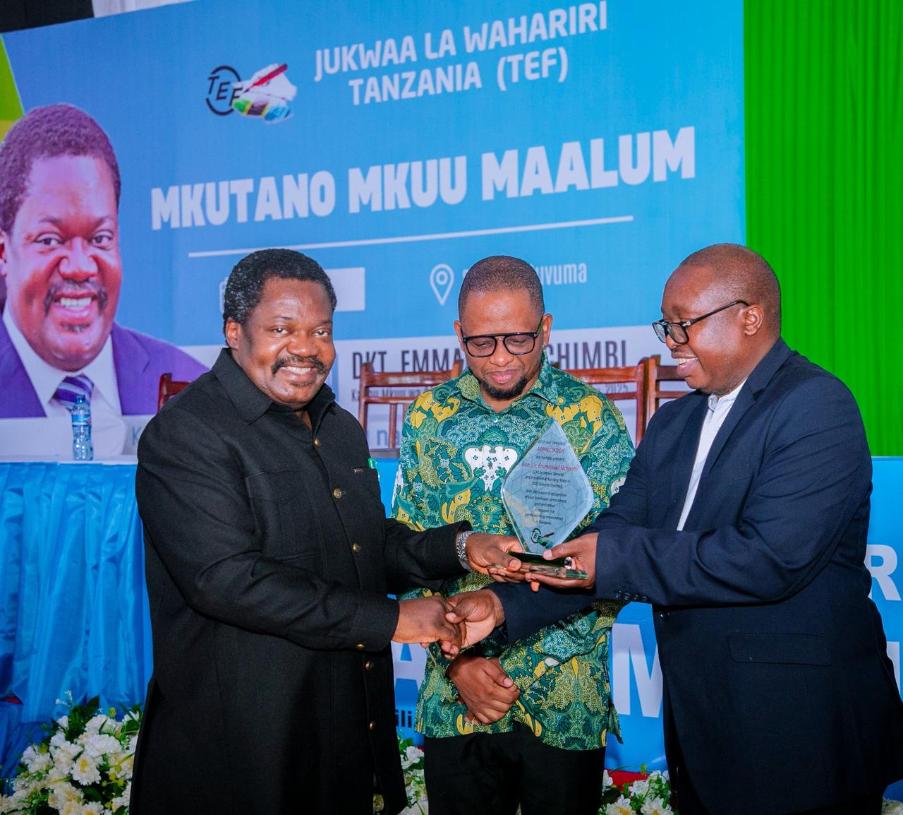 Dkt. Nchimbi Awaasa Waandishi wa Habari Kutumia Kalamu Zao Kuimarisha  Amani Katika Jamii.